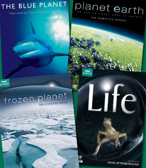 BBC Earth Series Narrated by David Attenborough